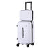 Wanderlite 2pcs Trunk Luggage Suitcase Travel Carry On TSA Lock 12" 20" White-Home & Garden > Travel > Suitcases-PEROZ Accessories