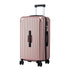 Wanderlite 28" Trunk Luggage Suitcase Travel 5 Wheels Type-C Port TSA Rose Gold-Electronics > Business & Home Security > Safes & Lock Boxes-PEROZ Accessories