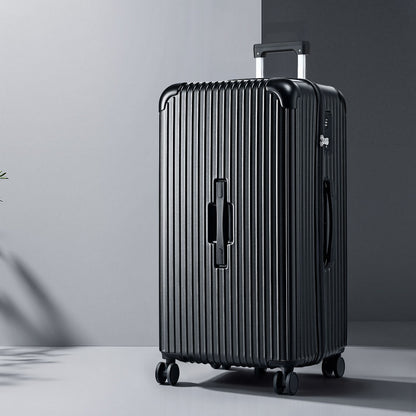 Wanderlite 32" Trunk Luggage Suitcase Travel 5 Wheels Type-C Port TSA Black-Electronics > Business &amp; Home Security > Safes &amp; Lock Boxes-PEROZ Accessories