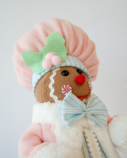 LUXURY CHRISTMAS GINGERBREAD TABLE DECORATION 38CM-Occasions > Christmas > Christmas Decorations-PEROZ Accessories