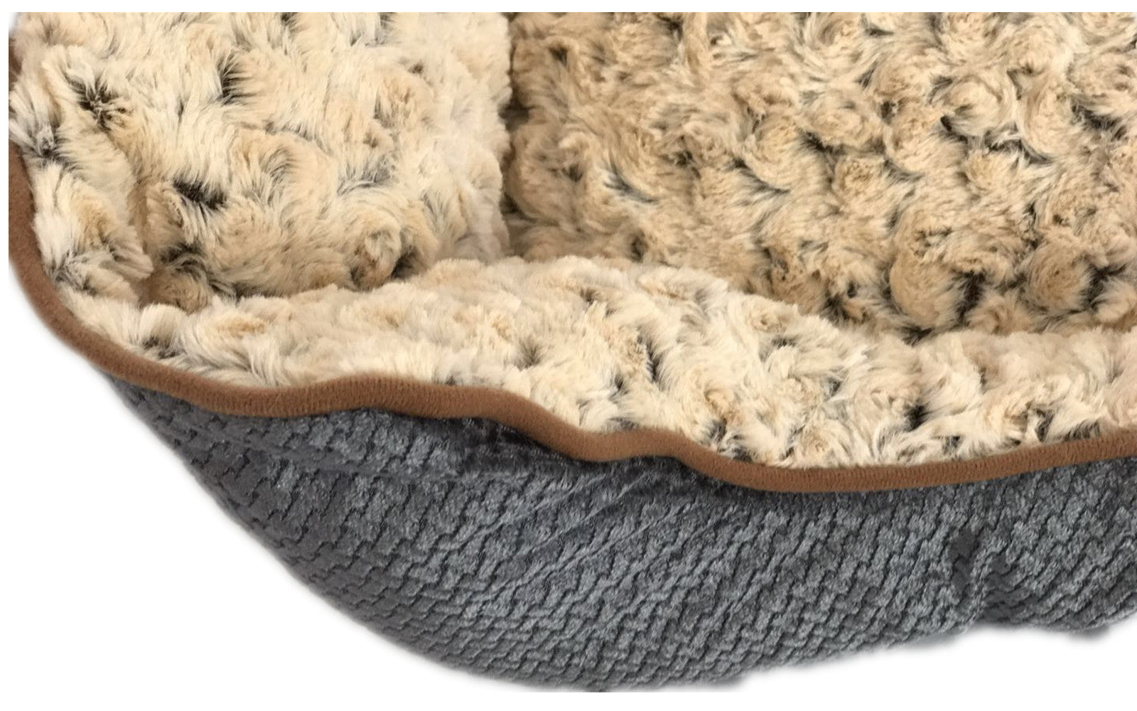 Large Washable Soft Pet Dog Cat Bed Cushion Mattress-Grey-Pet Care > Dog Supplies > Dog Beds-PEROZ Accessories