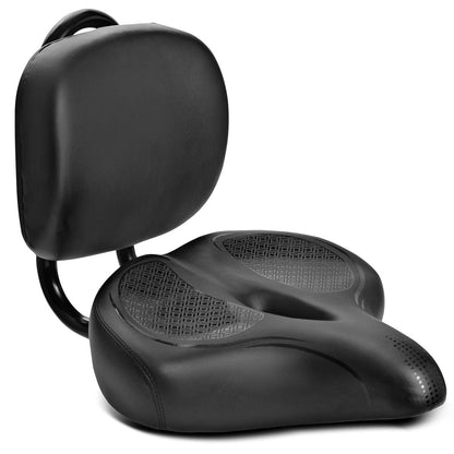 Lifespan Fitness Extra Support Spin and Exercise Bike Saddle-Sports &amp; Fitness > Exercise, Gym &amp; Fitness > Gym Equipment &amp; Accessories-PEROZ Accessories