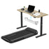 Lifespan Fitness V-FOLD Treadmill with ErgoDesk Automatic Standing Desk 1500mm in Oak/Black with Cable Management-Walking Pad-PEROZ Accessories