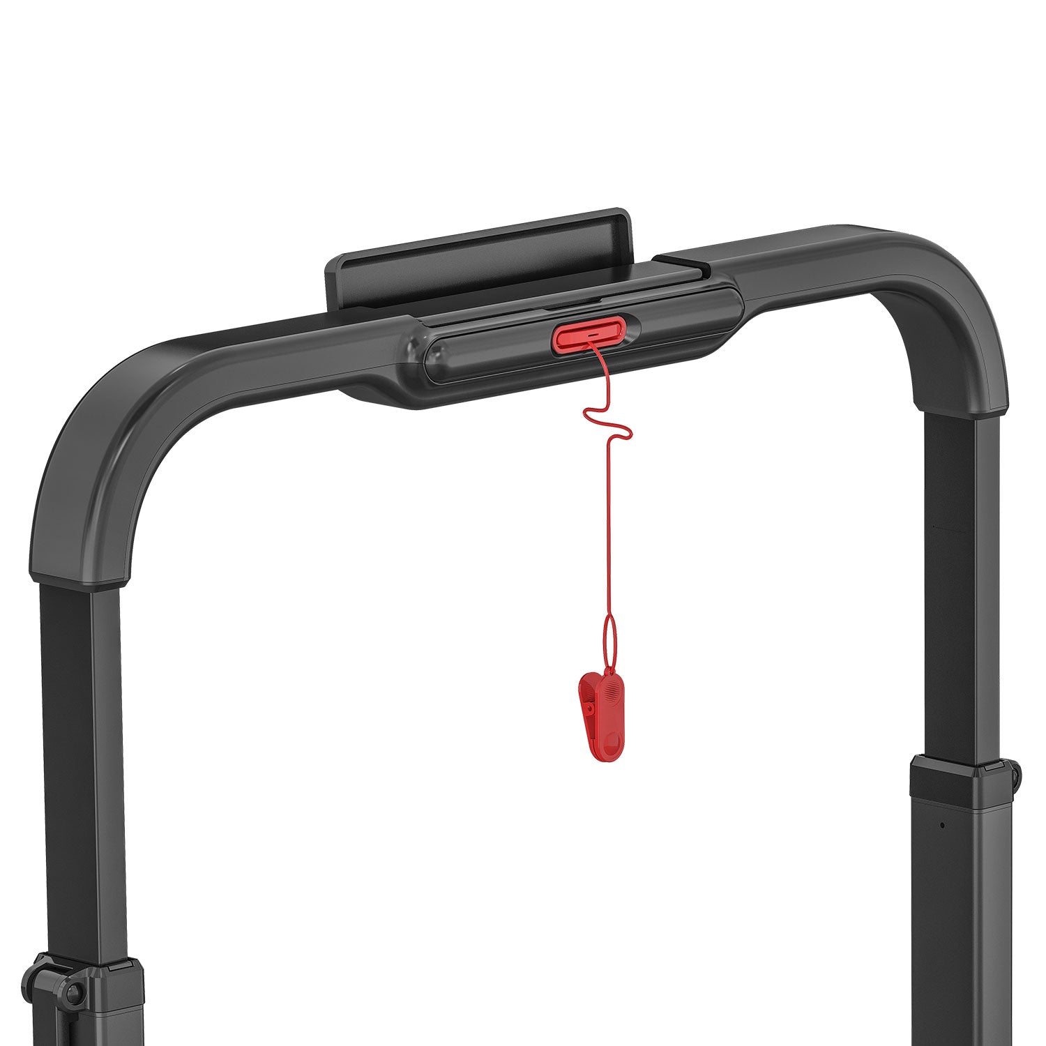 Lifespan Fitness V-FOLD Treadmill with ErgoDesk Automatic Standing Desk 1800mm in White/Black-Walking Pad-PEROZ Accessories