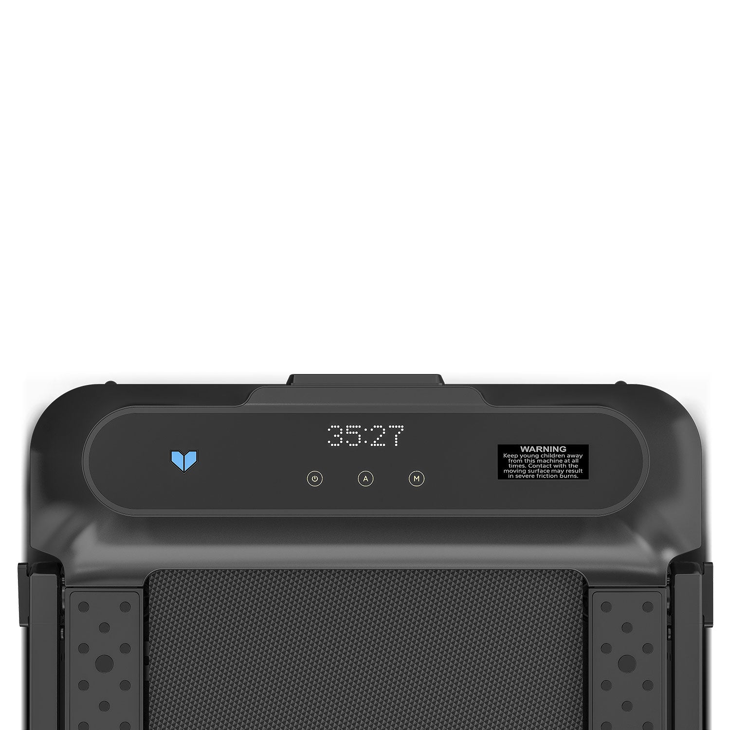 Lifespan Fitness V-FOLD Treadmill with ErgoDesk Automatic Standing Desk 1800mm in White/Black-Walking Pad-PEROZ Accessories