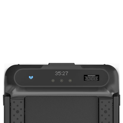 Lifespan Fitness V-FOLD Treadmill with ErgoDesk Automatic Standing Desk 1800mm in White/Black with Cable Management-Walking Pad-PEROZ Accessories