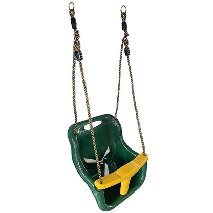 Lifespan Kids Baby Seat - Green &amp; Yellow (Short Rope, 54cm)-Baby &amp; Kids > Baby &amp; Kid&