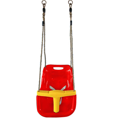 Lifespan Kids Baby Seat - Red &amp; Yellow (Short Rope, 54cm)-Baby &amp; Kids > Baby &amp; Kid&