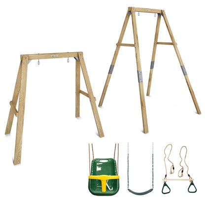 Lifespan Kids Bloom Growable Swing Set with Baby Seat (Green), Belt Swing &amp; Trapeze-Baby &amp; Kids > Baby &amp; Kid&