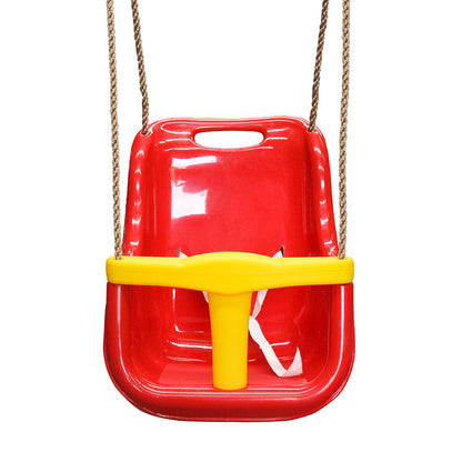Lifespan Kids Bloom Growable Swing Set with Baby Seat (Red), Belt Swing &amp; Trapeze-Baby &amp; Kids > Baby &amp; Kid&