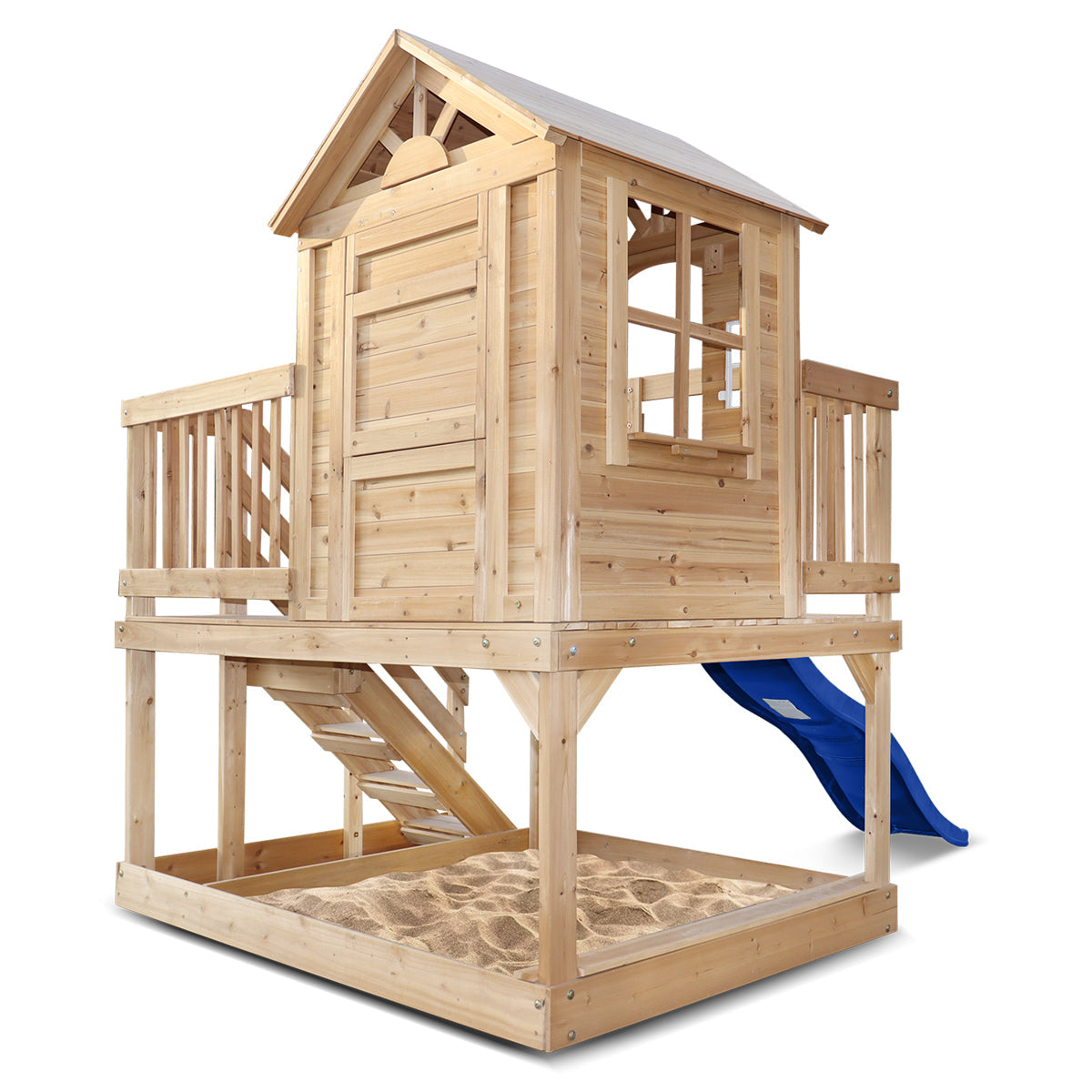 Lifespan Kids Silverton Play Centre With 1.8m Blue Slide-Baby &amp; Kids > Baby &amp; Kid&