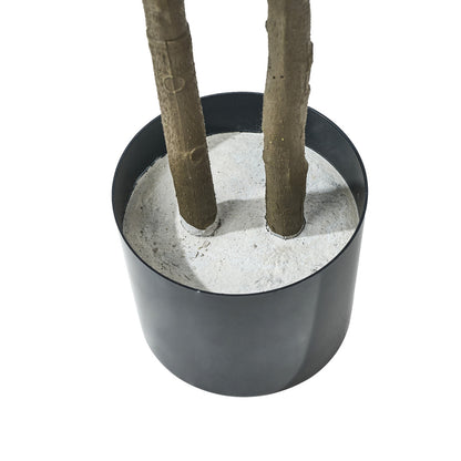 Livsip 150cm Artificial Fiddle Leaf Fig Tree Lifelike Faux Plants-Faux Plant-PEROZ Accessories