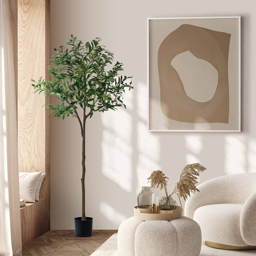 Livsip 150cm Artificial Olive Tree Lifelike Faux Potted Plants-Faux Plant-PEROZ Accessories