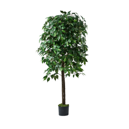 Livsip 180cm Artificial Ficus Tree Lifelike Faux Potted Plants-Faux Plant-PEROZ Accessories