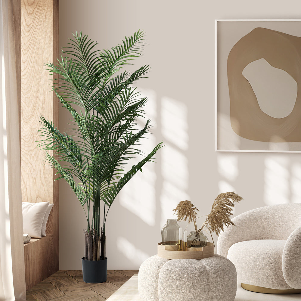 Livsip 180cm Artificial Palm Tree Lifelike Faux Potted Plants-Faux Plant-PEROZ Accessories