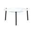Livsip 2 Seater Outdoor Patio Set 70CM Round White Marble Table-Outdoor Patio Set-PEROZ Accessories