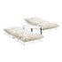 Livsip 2PCS Sun Lounger with Table Outdoor Patio Set Beige-Sun Bed-PEROZ Accessories