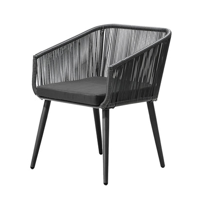 Livsip 3PCS Outdoor Lounge Setting Ice Bucket Brown Adjustable Table-Outdoor Patio Set-PEROZ Accessories