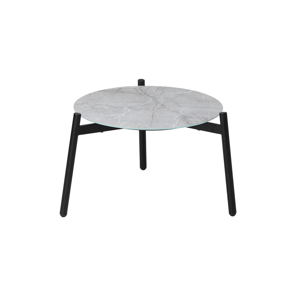 Livsip 3PCS Outdoor Patio Lounge Set Grey 50cm Coffee Table-Outdoor Patio Set-PEROZ Accessories