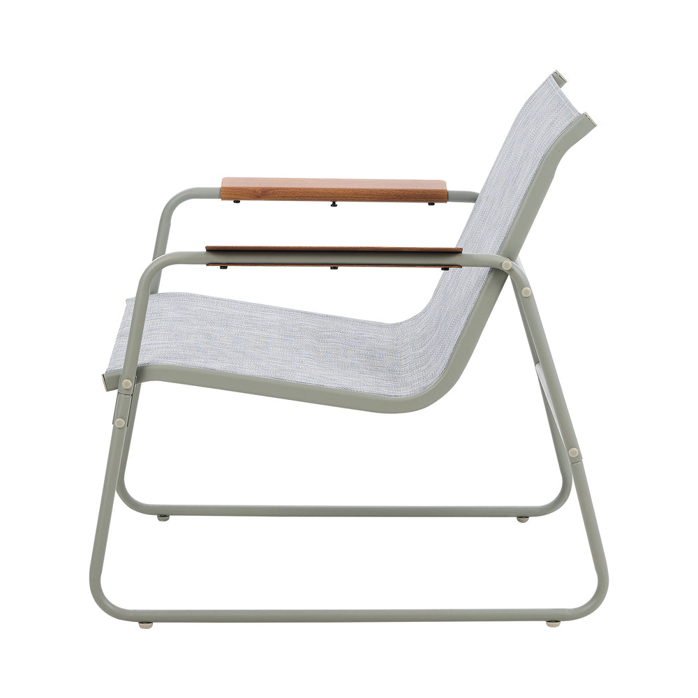 Livsip 4PCS Outdoor Patio Armchair Textilene-Outdoor Patio Set-PEROZ Accessories