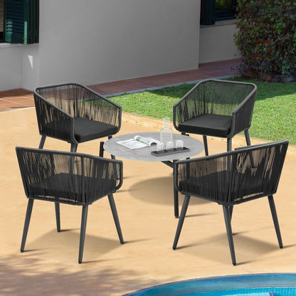 Livsip 5pc Outdoor Patio Set Lounge Furniture Setting-Outdoor Patio Set-PEROZ Accessories