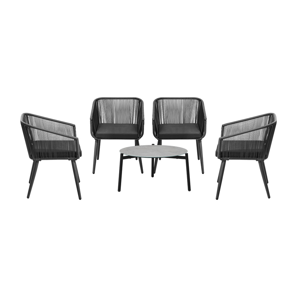 Livsip 5pc Outdoor Patio Set Lounge Furniture Setting-Outdoor Patio Set-PEROZ Accessories