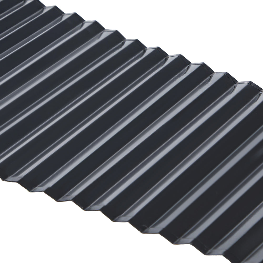 Livsip Garden Edging 10mx30cm Lawn Edge Border Fence Steel Black-Garden Bed-PEROZ Accessories