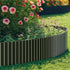 Livsip Garden Edging 20mx30cm Lawn Edge Border Fence Steel Black-Garden Bed-PEROZ Accessories