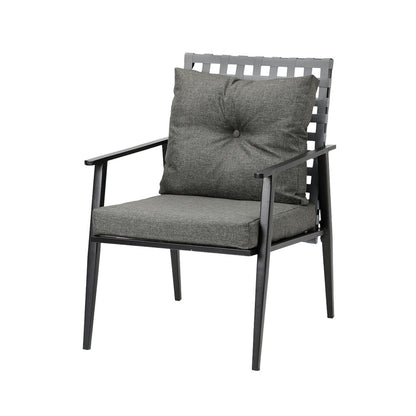 Livsip Outdoor Furniture Setting Ice Bucket Black Table 2 Seater-Outdoor Patio Set-PEROZ Accessories