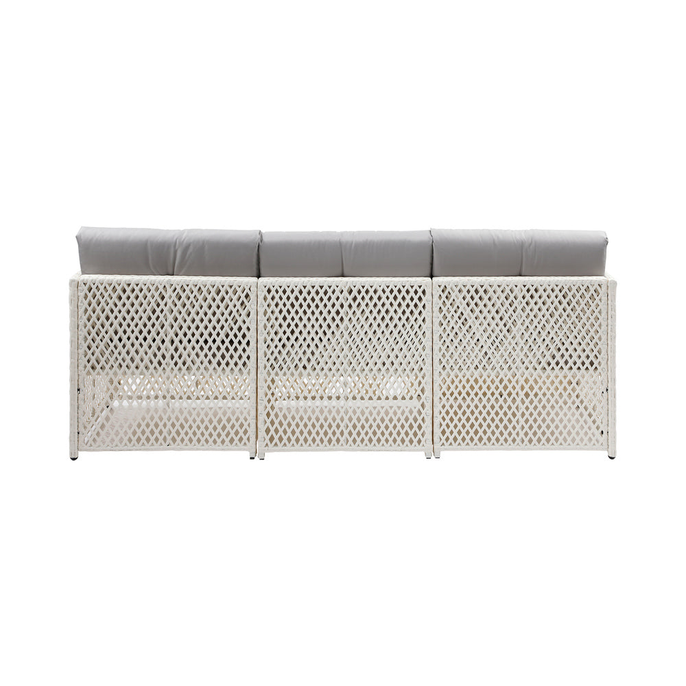 Livsip Outdoor Furniture Sofa Set 5PCS Wicker Lounge Setting-Outdoor Sofa Set-PEROZ Accessories