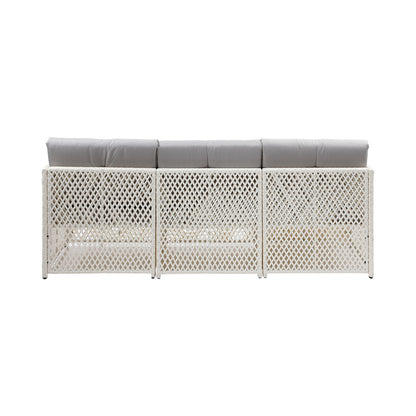 Livsip Outdoor Furniture Sofa Set 5PCS Wicker Lounge Setting-Outdoor Sofa Set-PEROZ Accessories