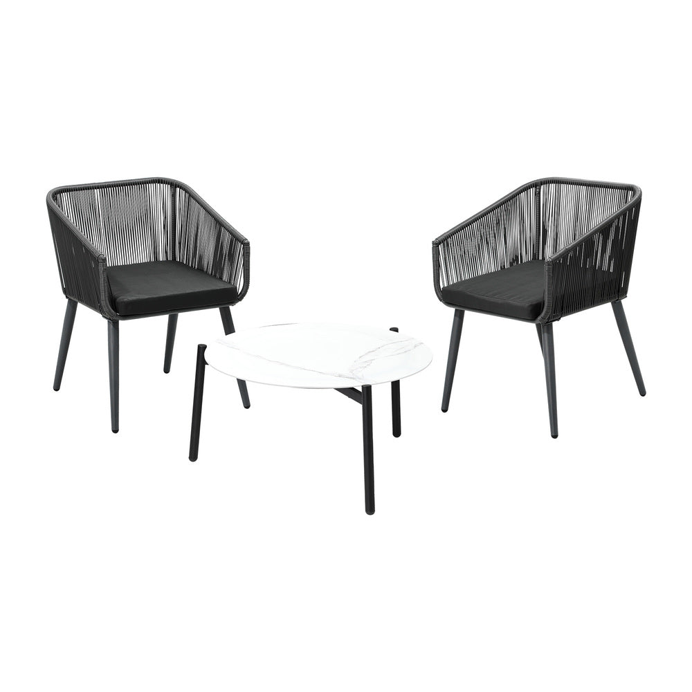 Livsip Outdoor Lounge Setting Furniture 3 Piece Patio Set-Outdoor Patio Set-PEROZ Accessories