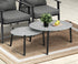 Livsip Outdoor Patio Set 2pc Grey Table Sets 4pc Rattan Black Chairs-Outdoor Patio Set-PEROZ Accessories