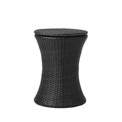 Livsip Outdoor Patio Set Ice Bucket Black Table Sofa Setting 3pcs-Outdoor Patio Set-PEROZ Accessories