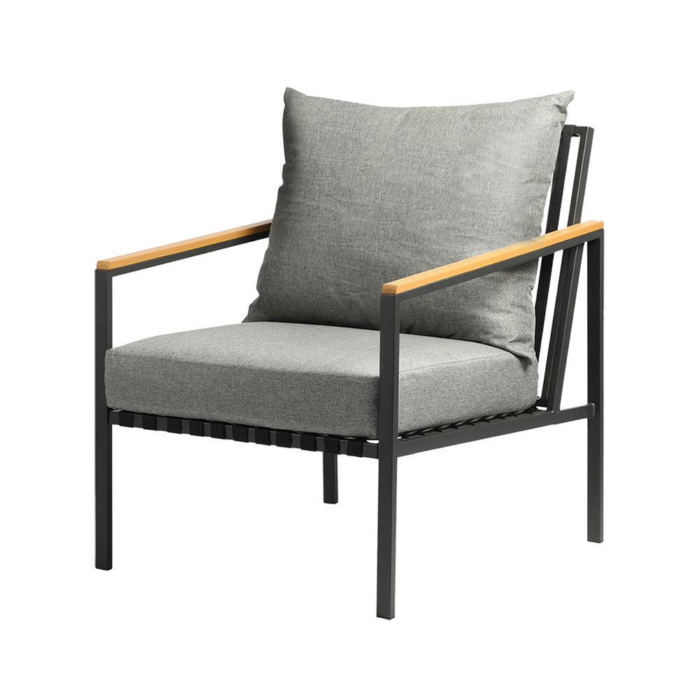 Livsip Outdoor Patio Set Ice Bucket Brown Table Sofa Setting 3pcs-Outdoor Patio Set-PEROZ Accessories