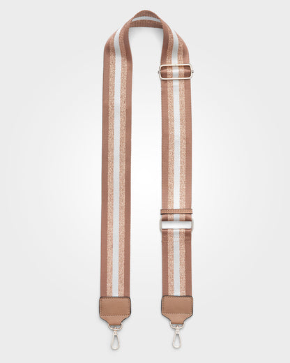Metallic Stripe Bag Strap-Accessories-PEROZ Accessories