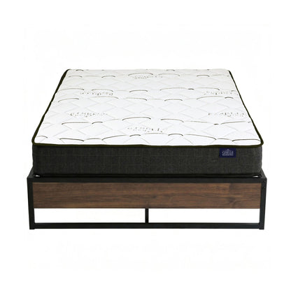 Giselle Double Mattress 16cm and Artiss Metal Bed Frame Set for Guest Rooms Studios-Furniture > Mattresses > Double Mattress-PEROZ Accessories