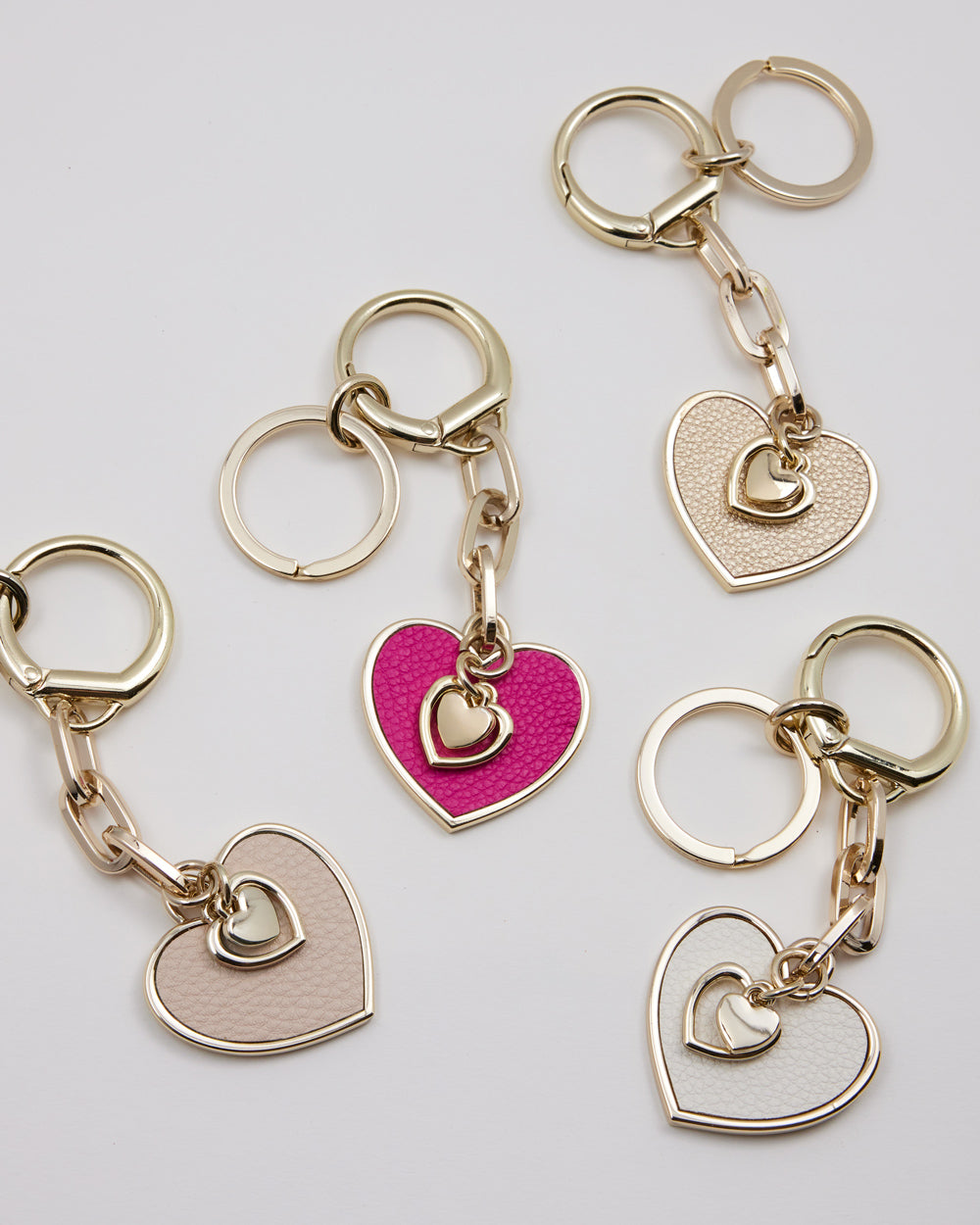 Heart Keychain With Personalisation Charm-Accessories-PEROZ Accessories