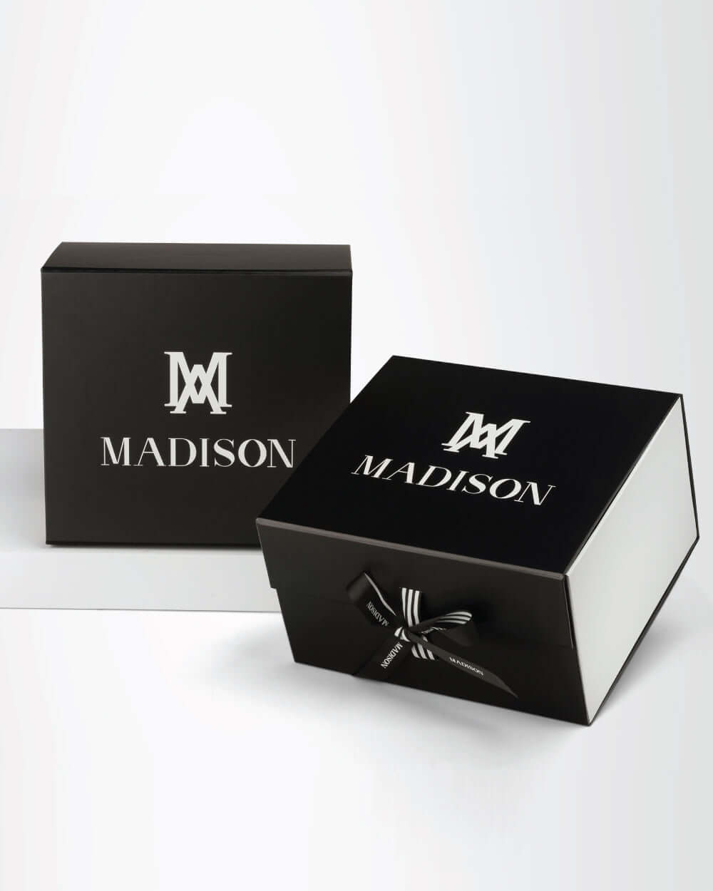 Monica &quot;Wear It 3 Ways&quot; Giftbox - Metallic Stripe, Monogram &amp; Matching Bag Strap-Gift-PEROZ Accessories