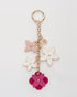 Rose Flower Keychain & Bag Charm-PEROZ Accessories
