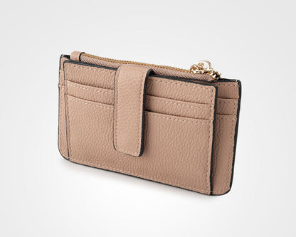 Vivienne Zip Purse With Card Holder Back-PEROZ Accessories