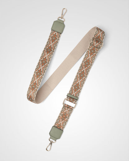 Inga Large Zip Top Tote Bag + Aztec Bag Strap-PEROZ Accessories