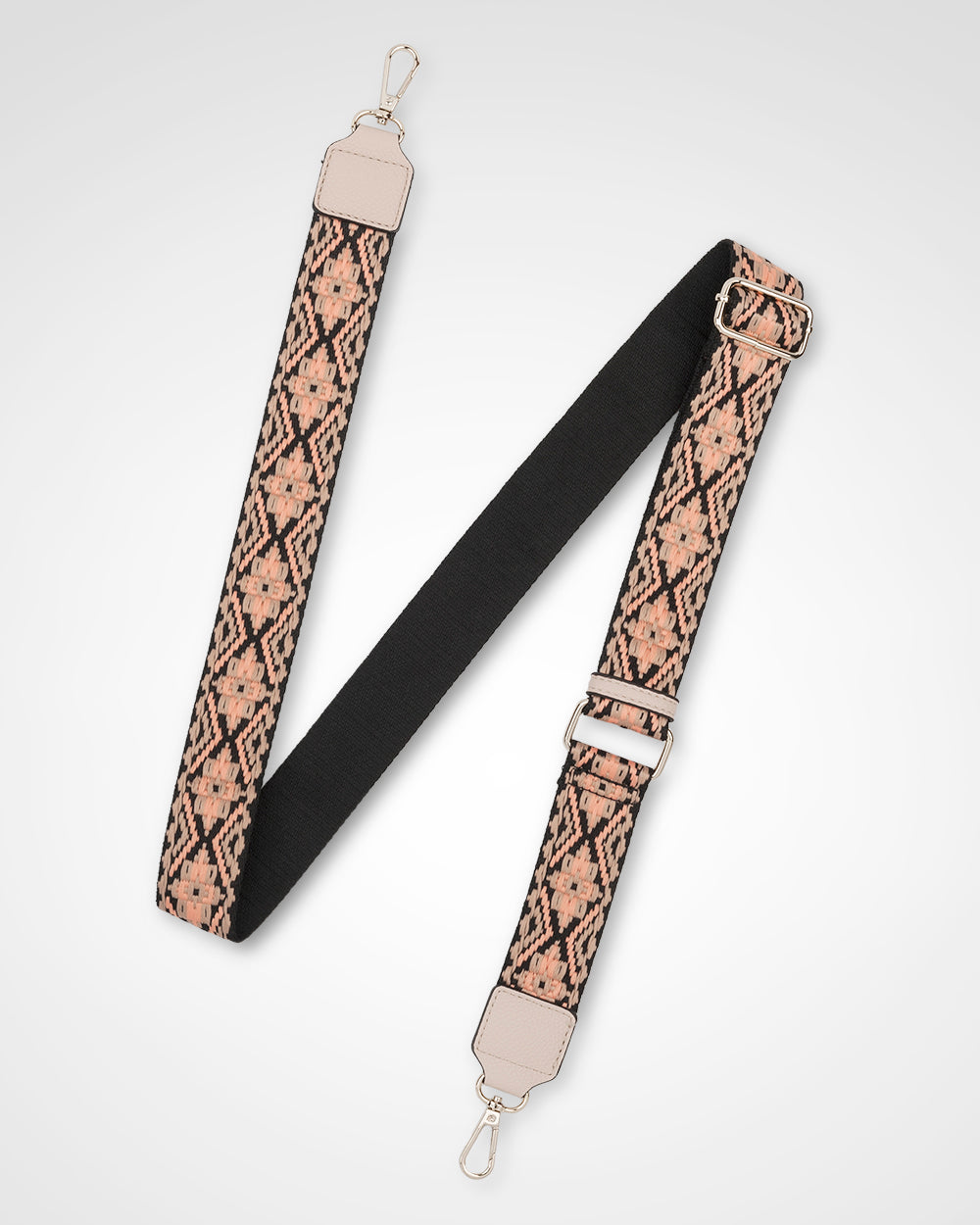 Avery 3 Compartment Crossbody Bag + Aztec Bag Strap-Handbags-PEROZ Accessories