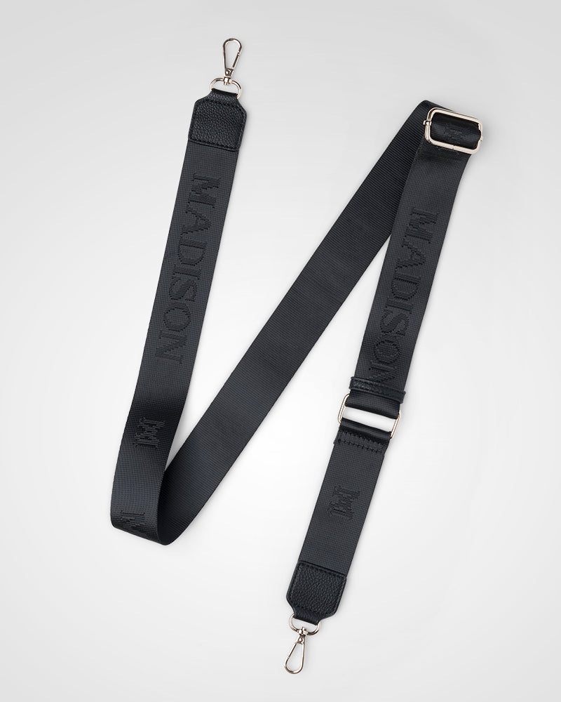 Charlotte Double Zip Crossbody Bag + Monogram Bag Strap-PEROZ Accessories
