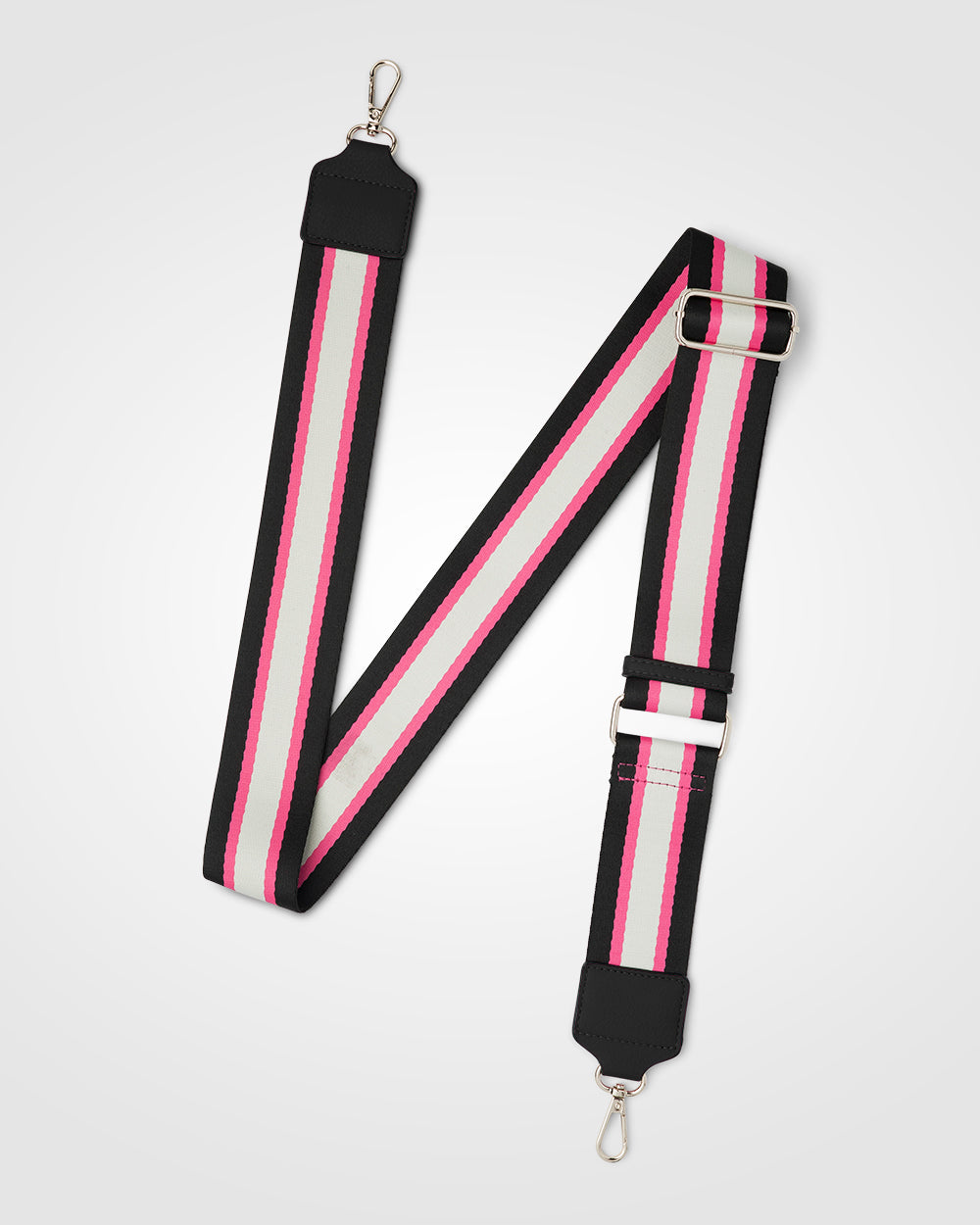 Sophie Curve Top Crossbody Bag + Stripe Bag Strap-Handbags-PEROZ Accessories