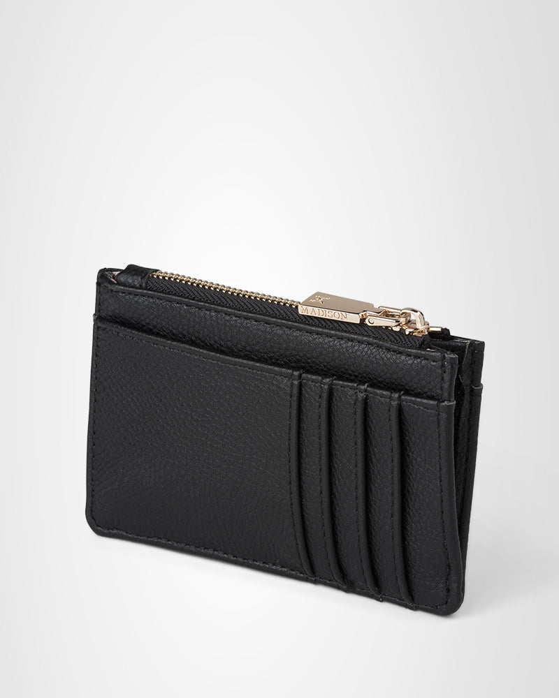 Vanessa Small Zip Purse Card-Holder-PEROZ Accessories