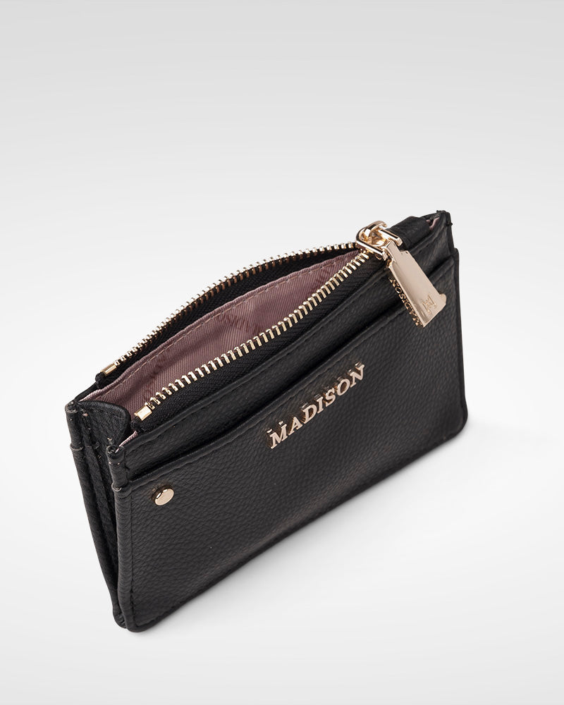 Vanessa Small Zip Purse Card-Holder-PEROZ Accessories