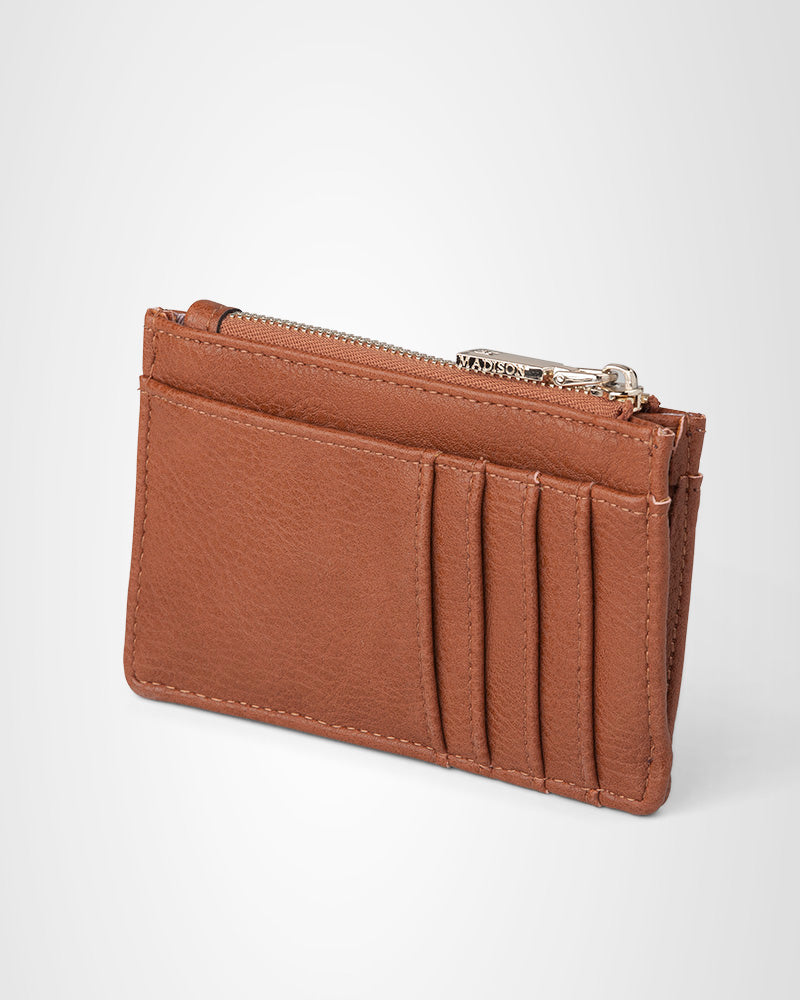 Vanessa Small Zip Purse Card-Holder-PEROZ Accessories