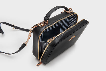 Isla Top Handle Crossbody Box Bag-PEROZ Accessories