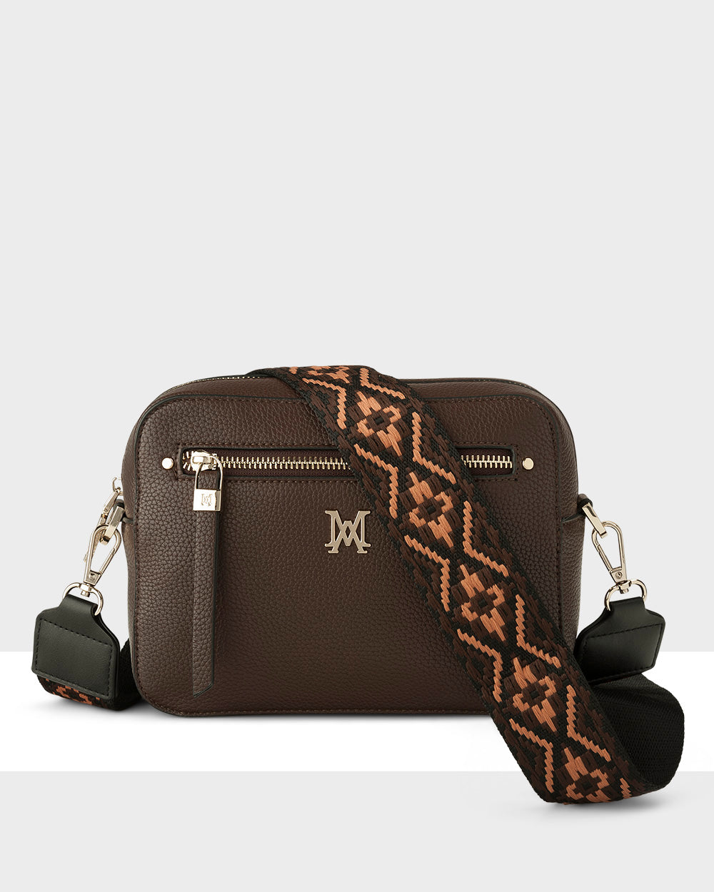 Molly Camera Crossbody Bag + Aztec Bag Strap-PEROZ Accessories